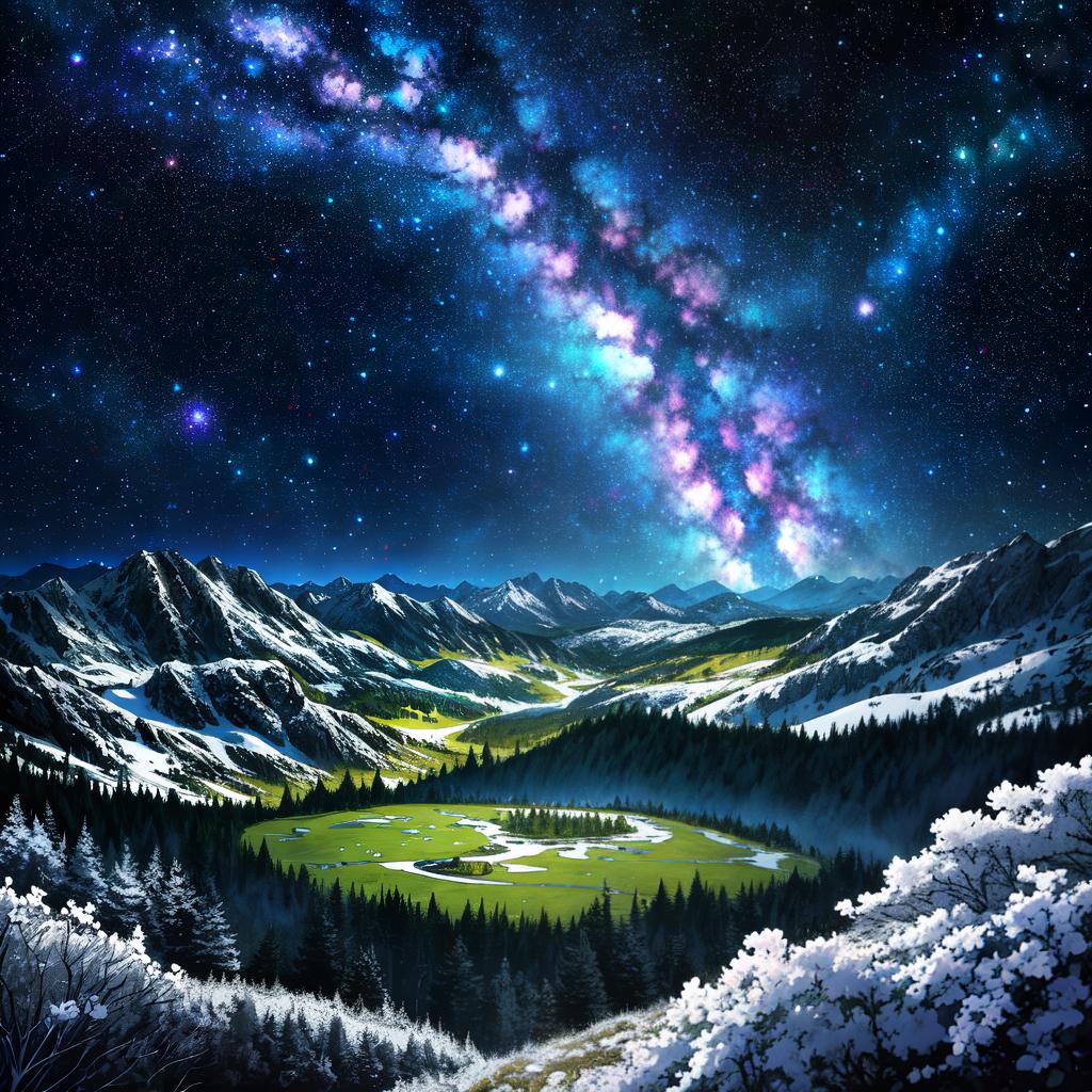  beautiful space, galaxy, beautiful view, big space, 4k in forest forest cosmos forest plains mountains fields rock space galaxy, forest very very high performance very high quality