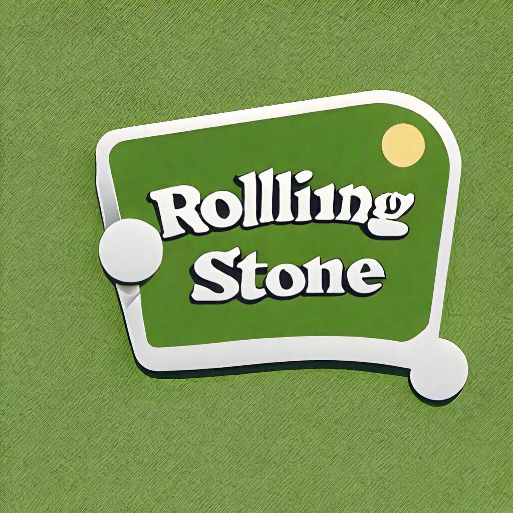  app icon of rolling stone over a hill