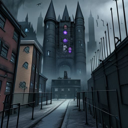  Arkham asylum street view