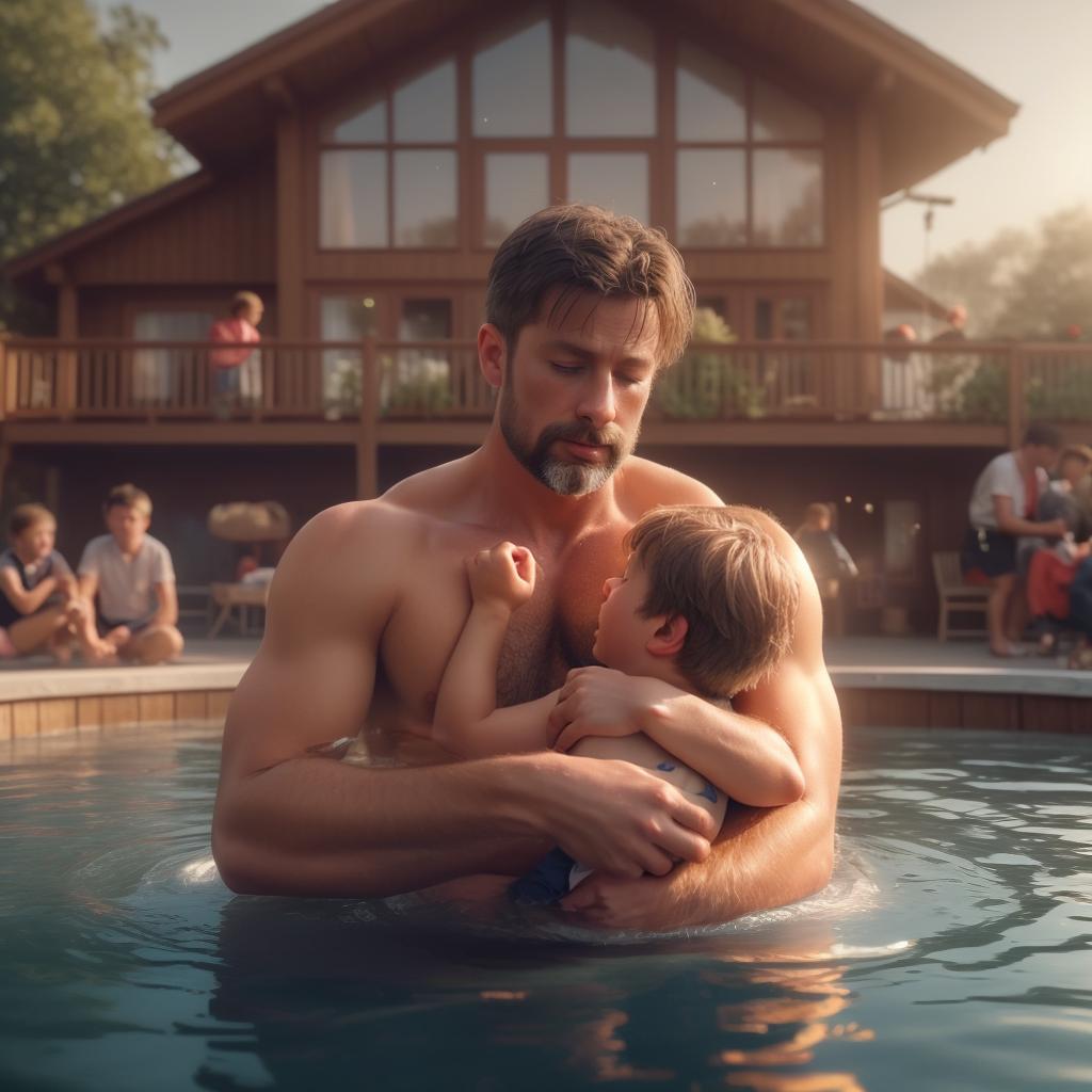  Ten year old danish boy sucking dad’s nipple, nursing, hyperrealistic, high quality, highly detailed, cinematic lighting, intricate, sharp focus, f/1. 8, 85mm, (centered image composition), (professionally color graded), ((bright soft diffused light)), volumetric fog, trending on instagram, HDR 4K, 8K