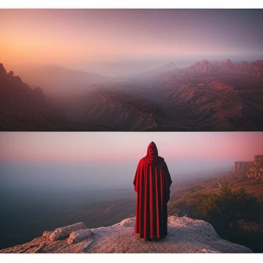  satan world soft sunrise shades hyperrealistic, full body, detailed clothing, highly detailed, cinematic lighting, stunningly beautiful, intricate, sharp focus, f/1. 8, 85mm, (centered image composition), (professionally color graded), ((bright soft diffused light)), volumetric fog, trending on instagram, trending on tumblr, HDR 4K, 8K