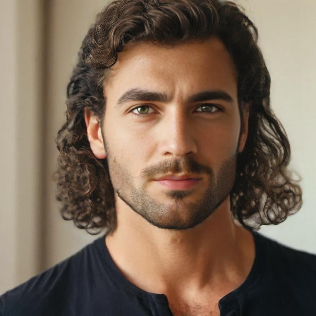  cinematic photo a very handsome irish man. curly hair, dark bristles. . 35mm photograph, film, bokeh, professional, 4k, highly detailed, film photography style