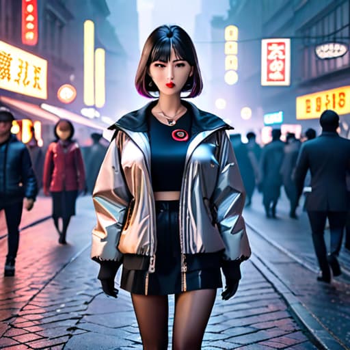  催眠　女性 hyperrealistic, full body, detailed clothing, highly detailed, cinematic lighting, stunningly beautiful, intricate, sharp focus, f/1. 8, 85mm, (centered image composition), (professionally color graded), ((bright soft diffused light)), volumetric fog, trending on instagram, trending on tumblr, HDR 4K, 8K