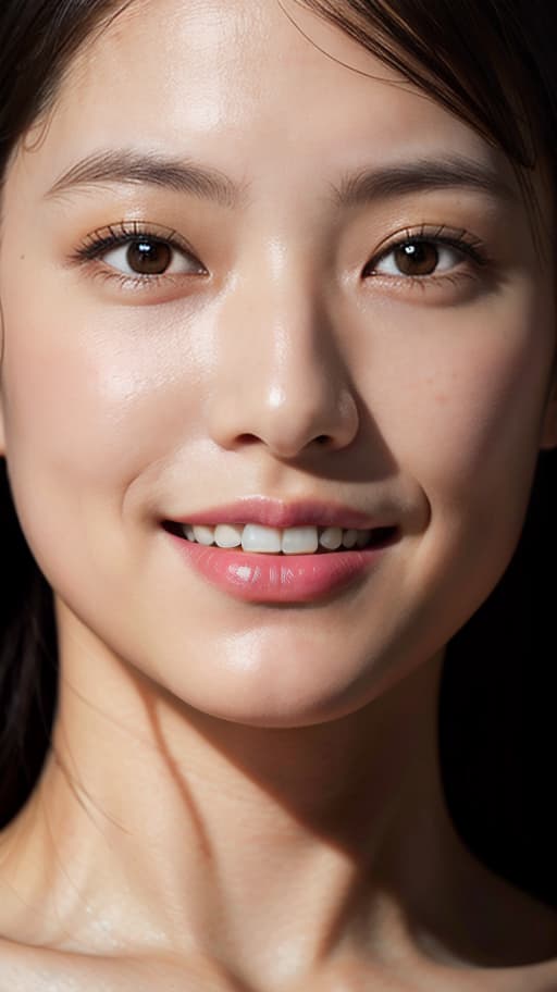  Best quality, masterpiece, ultra high res, (photorealistic:1.4), raw photo, (detail face:1.3), (realistic skin), deep shadow, dramatic lighting, cute, black hair, hair accessory, , innocent, face, clear skin, lovely smile, squinty eyes, deep shadow, dramatic lighting, portrait, portrait size, unedited, symmetrical balance