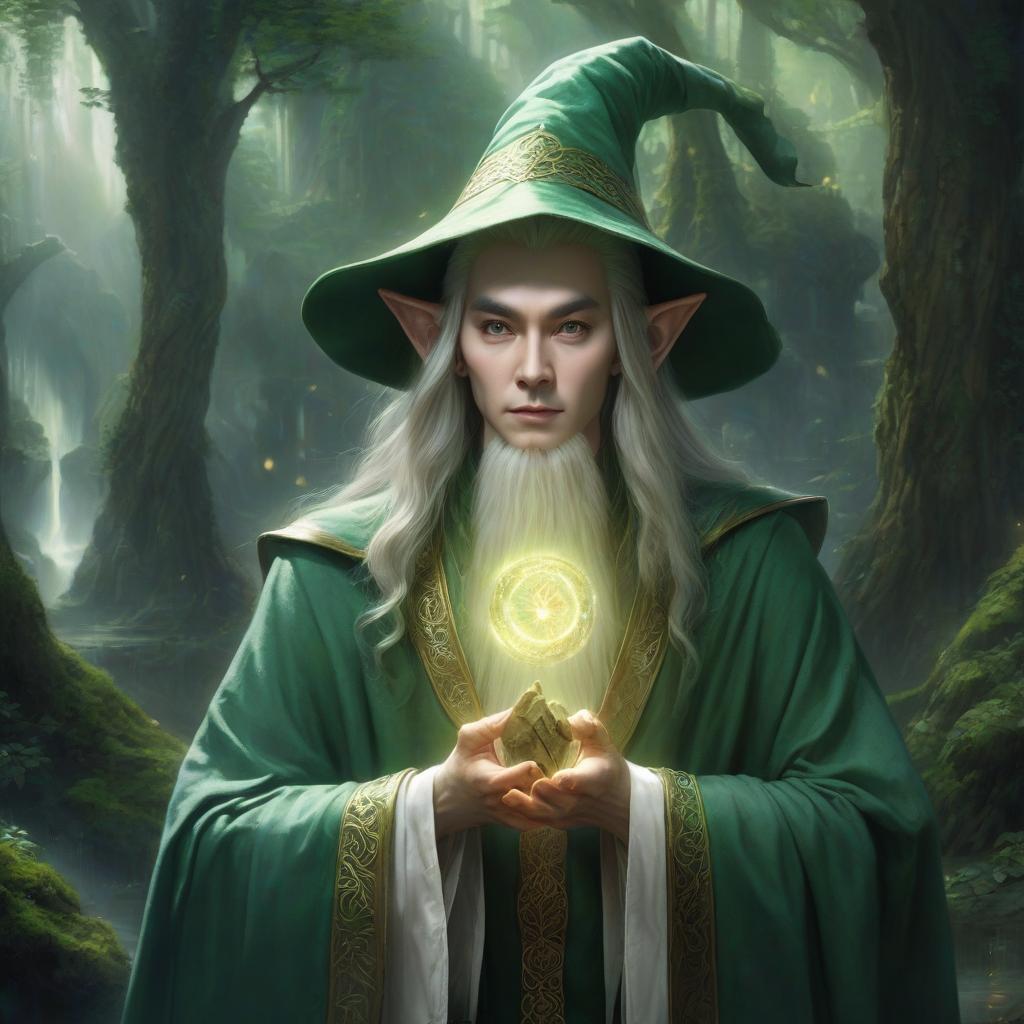  the elven wizard of telepathy, hkmagic