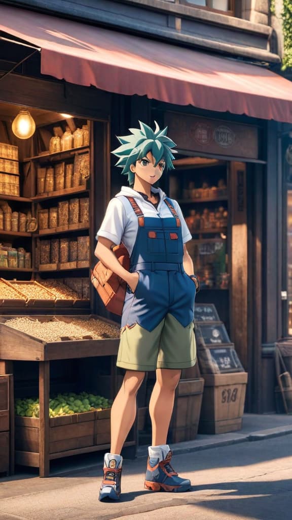  anime art of a dusty old shop at the edge of town with shadows hiding secrets from beyblade hyperrealistic, full body, detailed clothing, highly detailed, cinematic lighting, stunningly beautiful, intricate, sharp focus, f/1. 8, 85mm, (centered image composition), (professionally color graded), ((bright soft diffused light)), volumetric fog, trending on instagram, trending on tumblr, HDR 4K, 8K