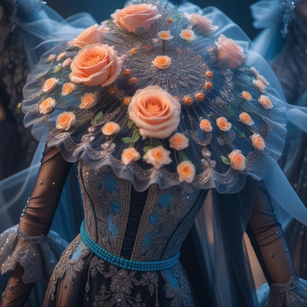  Lots of gorgeous dresses hyperrealistic, full body, detailed clothing, highly detailed, cinematic lighting, stunningly beautiful, intricate, sharp focus, f/1. 8, 85mm, (centered image composition), (professionally color graded), ((bright soft diffused light)), volumetric fog, trending on instagram, trending on tumblr, HDR 4K, 8K