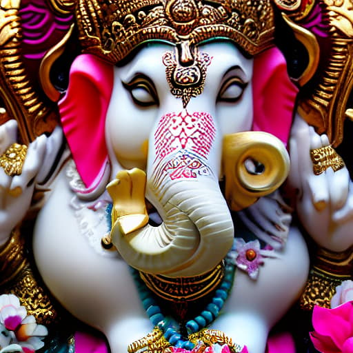  (Lord Ganesh appeared on mobile wallpaper ), <lora:3DMM_V12:1>, 3D, highly detailed, 4k, high quality hyperrealistic, full body, detailed clothing, highly detailed, cinematic lighting, stunningly beautiful, intricate, sharp focus, f/1. 8, 85mm, (centered image composition), (professionally color graded), ((bright soft diffused light)), volumetric fog, trending on instagram, trending on tumblr, HDR 4K, 8K