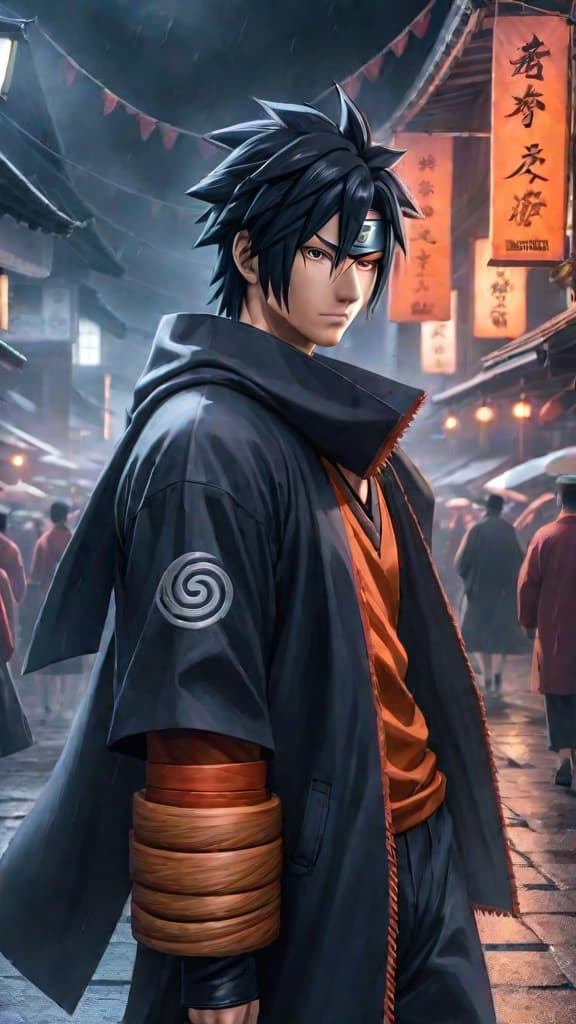  anime art: sasuke's rinnegan and naruto's six paths sage mode detecting madara uchiha's limbo clones. hyperrealistic, full body, detailed clothing, highly detailed, cinematic lighting, stunningly beautiful, intricate, sharp focus, f/1. 8, 85mm, (centered image composition), (professionally color graded), ((bright soft diffused light)), volumetric fog, trending on instagram, trending on tumblr, HDR 4K, 8K