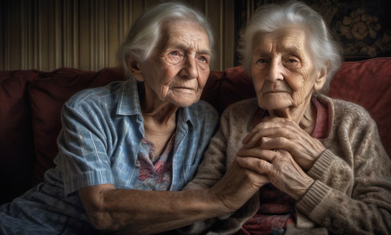  hdr photo of love and loyalty in the elderly. . high dynamic range, vivid, rich details, clear shadows and highlights, realistic, intense, enhanced contrast, highly detailed