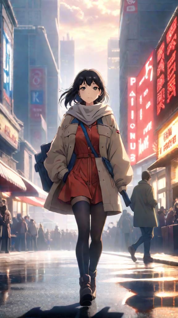  anime art of 'erased' showcasing thrilling time travel mystery in 12 episodes. hyperrealistic, full body, detailed clothing, highly detailed, cinematic lighting, stunningly beautiful, intricate, sharp focus, f/1. 8, 85mm, (centered image composition), (professionally color graded), ((bright soft diffused light)), volumetric fog, trending on instagram, trending on tumblr, HDR 4K, 8K