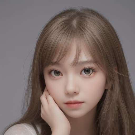  girl, best quality, solo, headshot, simple background