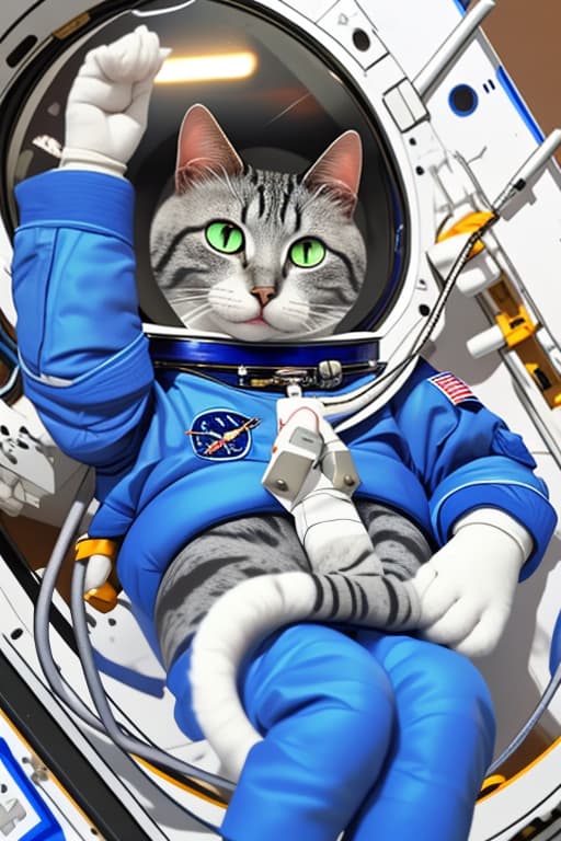  Astronaut cat