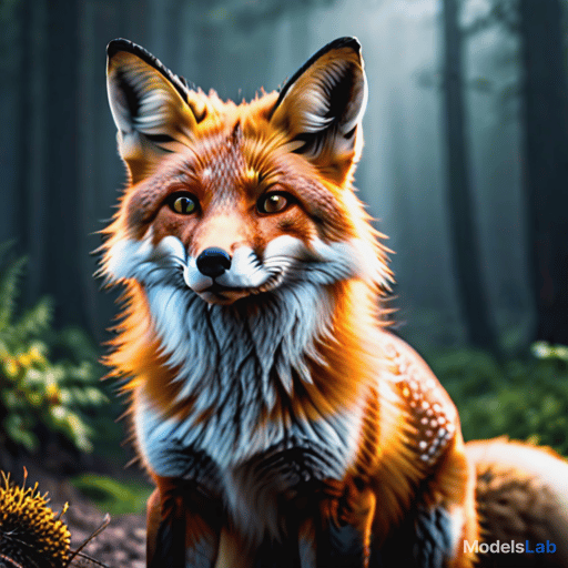  a fox hyperrealistic, full body, detailed clothing, highly detailed, cinematic lighting, stunningly beautiful, intricate, sharp focus, f/1. 8, 85mm, (centered image composition), (professionally color graded), ((bright soft diffused light)), volumetric fog, trending on instagram, trending on tumblr, HDR 4K, 8K