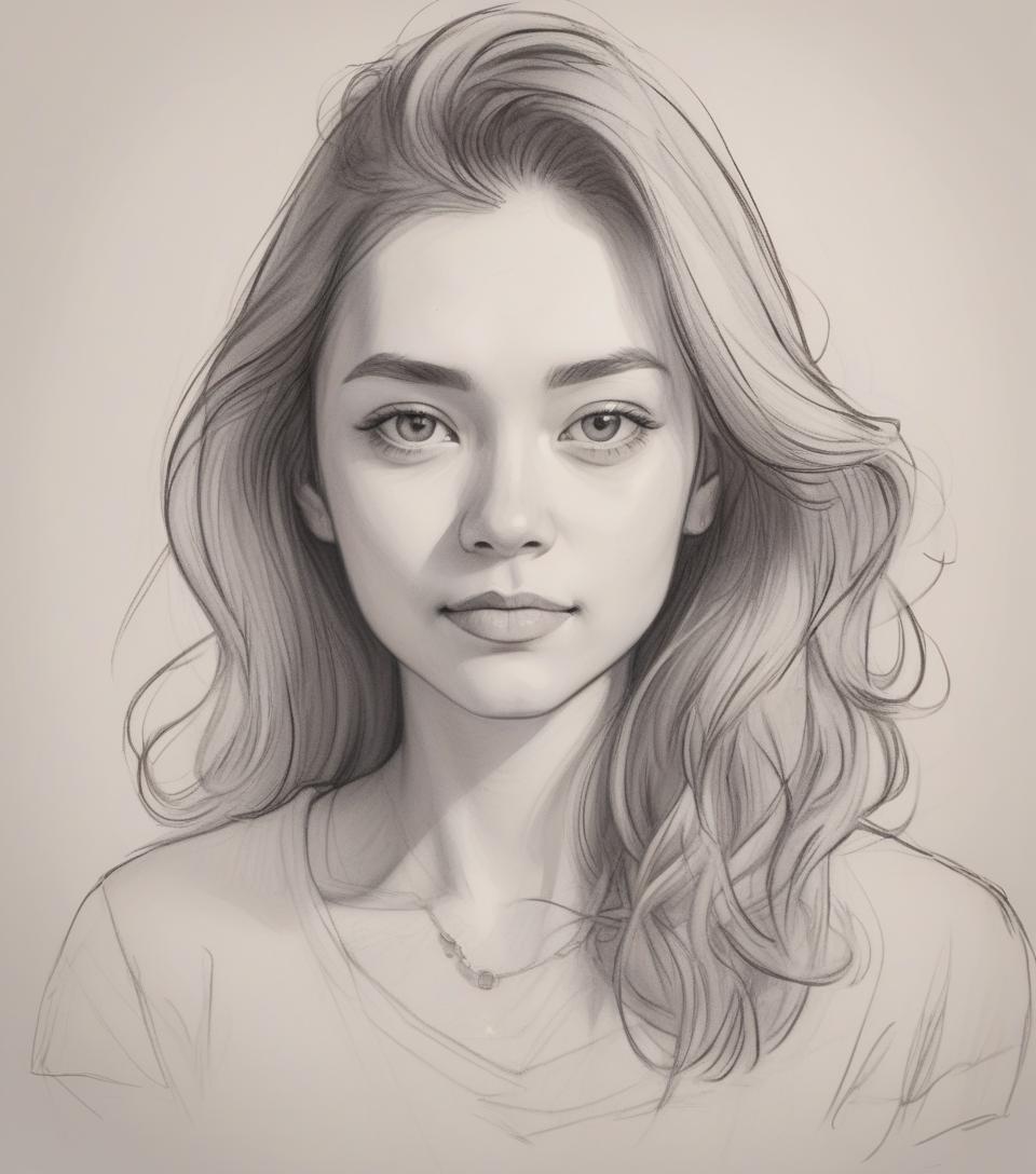  portrait drawing style