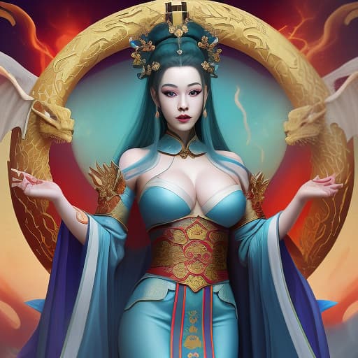  supreme, immortal, divine, dragon, energy, royal concubine