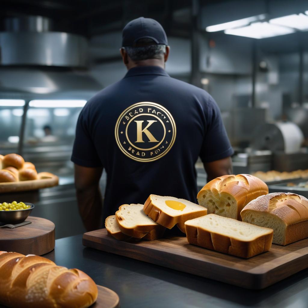  bread factory "karavai", sticker, logo., sticker, logo hyperrealistic, full body, detailed clothing, highly detailed, cinematic lighting, stunningly beautiful, intricate, sharp focus, f/1. 8, 85mm, (centered image composition), (professionally color graded), ((bright soft diffused light)), volumetric fog, trending on instagram, trending on tumblr, HDR 4K, 8K