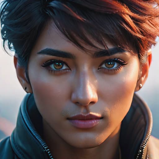  actual 8k portrait photo of gareth person, portrait, happy colors, bright eyes, clear eyes, warm smile, smooth soft skin, big dreamy eyes, beautiful intricate colored hair, symmetrical, anime wide eyes, soft lighting, detailed face, by makoto shinkai, stanley artgerm lau, wlop, rossdraws, concept art, digital painting, looking into camera hyperrealistic, full body, detailed clothing, highly detailed, cinematic lighting, stunningly beautiful, intricate, sharp focus, f/1. 8, 85mm, (centered image composition), (professionally color graded), ((bright soft diffused light)), volumetric fog, trending on instagram, trending on tumblr, HDR 4K, 8K