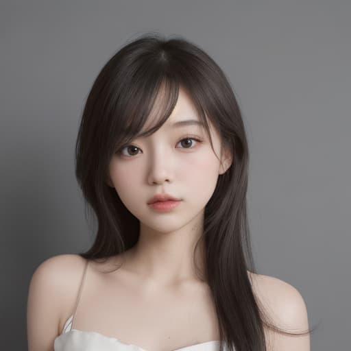  girl, best quality, solo, headshot, simple background