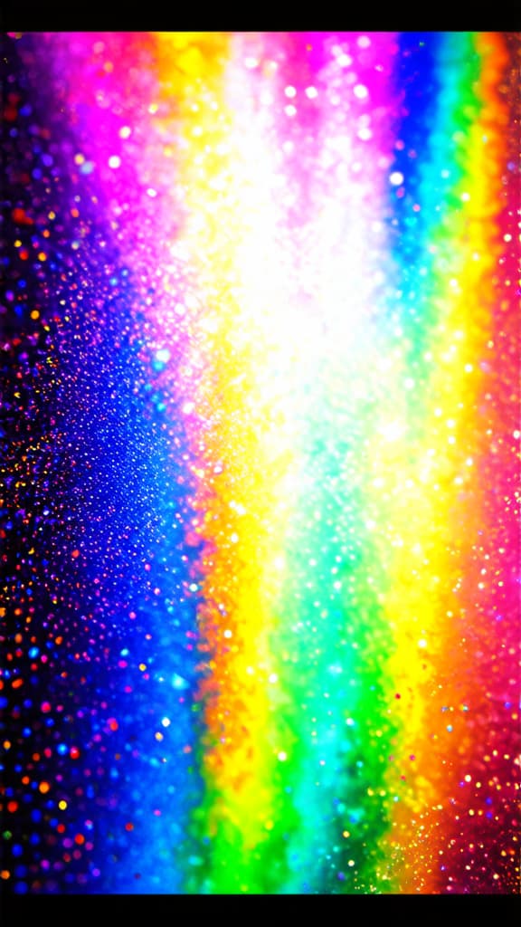  rainbow dust background ar 9:16 {prompt}, maximum details