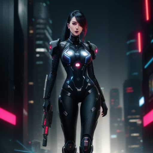  , , , , full body, , cyberpunk augmentation, cyberware, cyborg, carbon fiber, chrome, implants, metal skull, , , , , bloody, cyber , dark atmosphere, dark night, scars, (disheveled hair:1.1), black eyeshadow, beautiful detailed glow, detailed, Cinematic light, intricate detail, highres, , rounded eyes, detailed facial features, high detail, sharp focus, smooth, aesthetic, extremely detailed, insanely detailed and intricate dark industrial factory background, slim body,, , , , ly , bionic eye, futuristic cyber punk soldier, half face is biotic cyber punk, weapons ultra detailed, hyper focus, unreal engine, masterpiece, high rez, ultra-realistic,