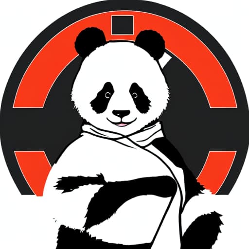  Panda soldier with SVG flag