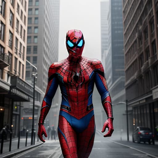  a blanket with spider man design hyperrealistic, full body, detailed clothing, highly detailed, cinematic lighting, stunningly beautiful, intricate, sharp focus, f/1. 8, 85mm, (centered image composition), (professionally color graded), ((bright soft diffused light)), volumetric fog, trending on instagram, trending on tumblr, HDR 4K, 8K