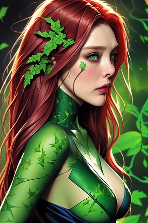  Elizabeth Olsen as Poison Ivy