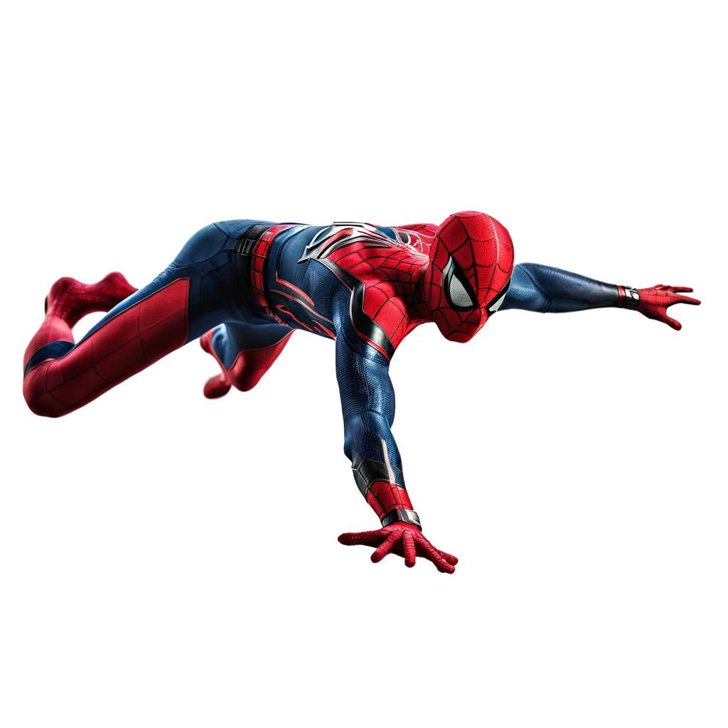  spiderman skin hyperrealistic, full body, detailed clothing, highly detailed, cinematic lighting, stunningly beautiful, intricate, sharp focus, f/1. 8, 85mm, (centered image composition), (professionally color graded), ((bright soft diffused light)), volumetric fog, trending on instagram, trending on tumblr, HDR 4K, 8K