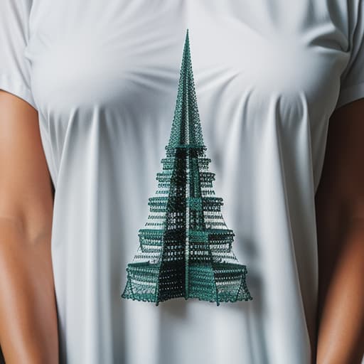  A picture of a paper t shirt hyperrealistic, full body, detailed clothing, highly detailed, cinematic lighting, stunningly beautiful, intricate, sharp focus, f/1. 8, 85mm, (centered image composition), (professionally color graded), ((bright soft diffused light)), volumetric fog, trending on instagram, trending on tumblr, HDR 4K, 8K