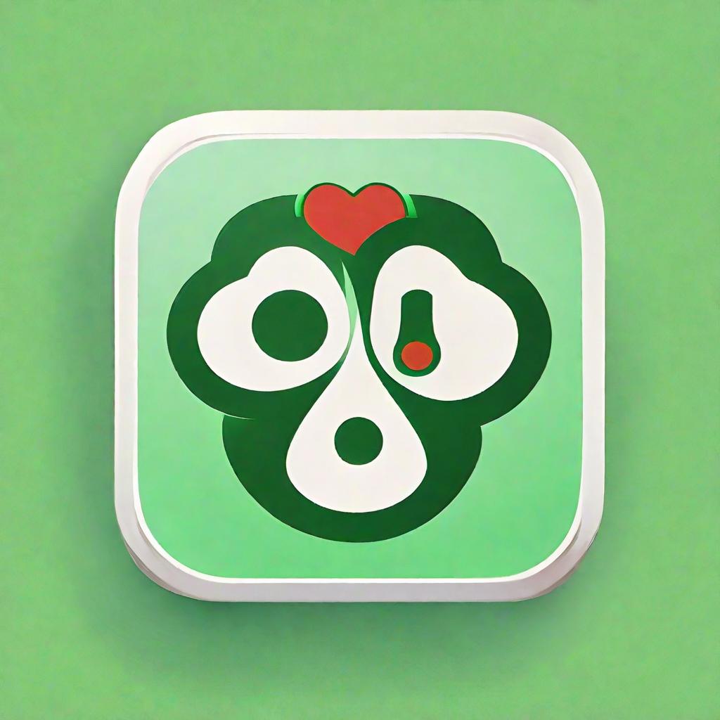  app icon of an icon of psychological application with mean of "together"