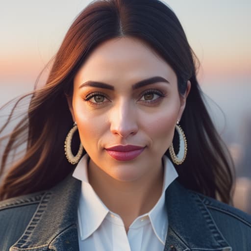  Create a portrait of a 29; Female; Los Angeles, CA; Engaged; Digital Marketing Director at an e-commerce company; $95,000 per year; Master's in Marketing hyperrealistic, full body, detailed clothing, highly detailed, cinematic lighting, stunningly beautiful, intricate, sharp focus, f/1. 8, 85mm, (centered image composition), (professionally color graded), ((bright soft diffused light)), volumetric fog, trending on instagram, trending on tumblr, HDR 4K, 8K