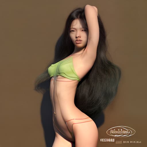 redshift style (--Style Photoralism) Jennie Kim, woman a with her crossed, smooth green skin, beautiful detailed body and face, elegant sleek smooth body, slender body, smooth gold skin, beautiful feminine body, poised beautiful body, slender symmetrical body, beautiful precise face and body, smooth pink skin, “ sensual, with long hair, hot , a gorgeous 