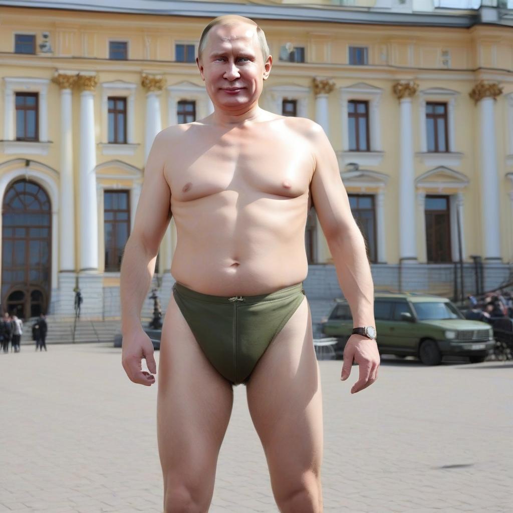  russian president in his pants