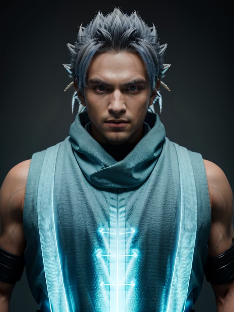  good looking men, super saiyan, jedi, battlewear, blue light saver, masterpiece, best quality,8k,ultra detailed,high resolution,an extremely delicate and beautiful,hyper detail