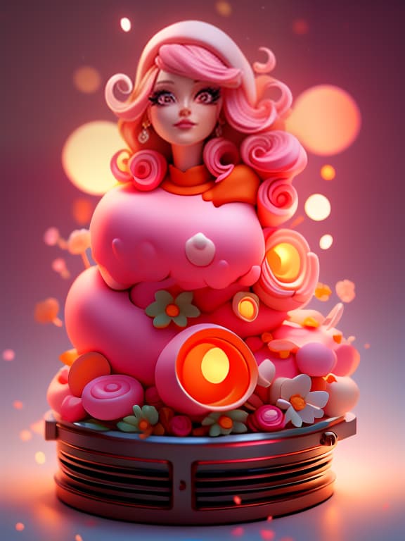  Marmalade Snail with pink hair. hyperrealistic, full body, detailed clothing, highly detailed, cinematic lighting, stunningly beautiful, intricate, sharp focus, f/1. 8, 85mm, (centered image composition), (professionally color graded), ((bright soft diffused light)), volumetric fog, trending on instagram, trending on tumblr, HDR 4K, 8K