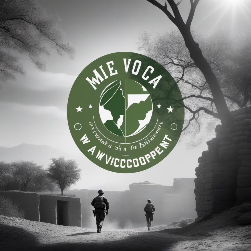  Make a logo for the project: My vocation is a war correspondent