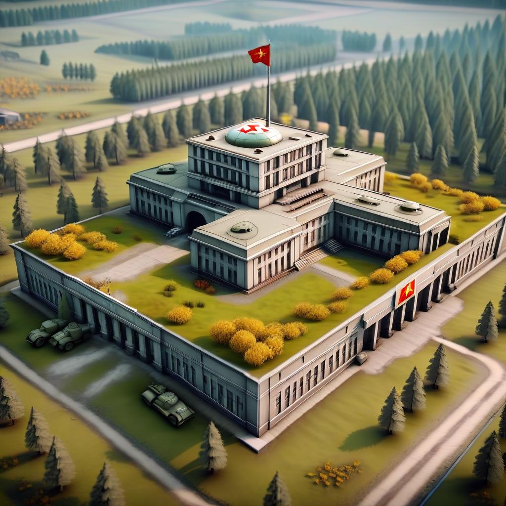  soviet field headquarters, game icon, battlefield, world war ii