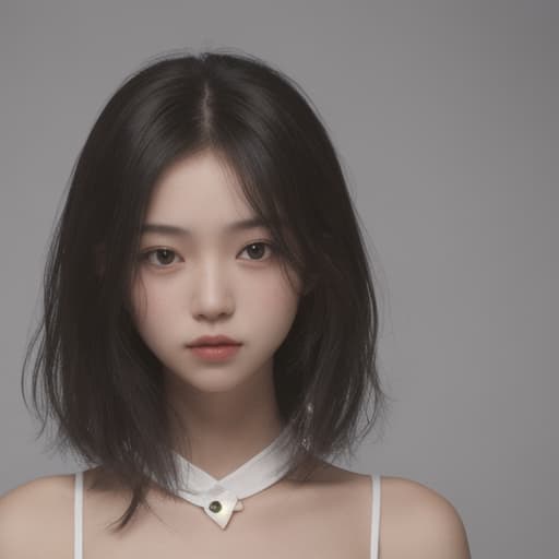  girl, best quality, solo, headshot, simple background