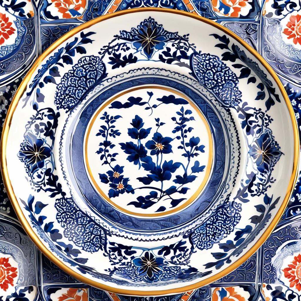  porcelain asian material pattern, award winning, professional, highly detailed, masterpiece