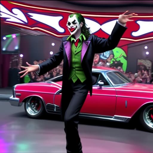  Joker dancing in Harley singing