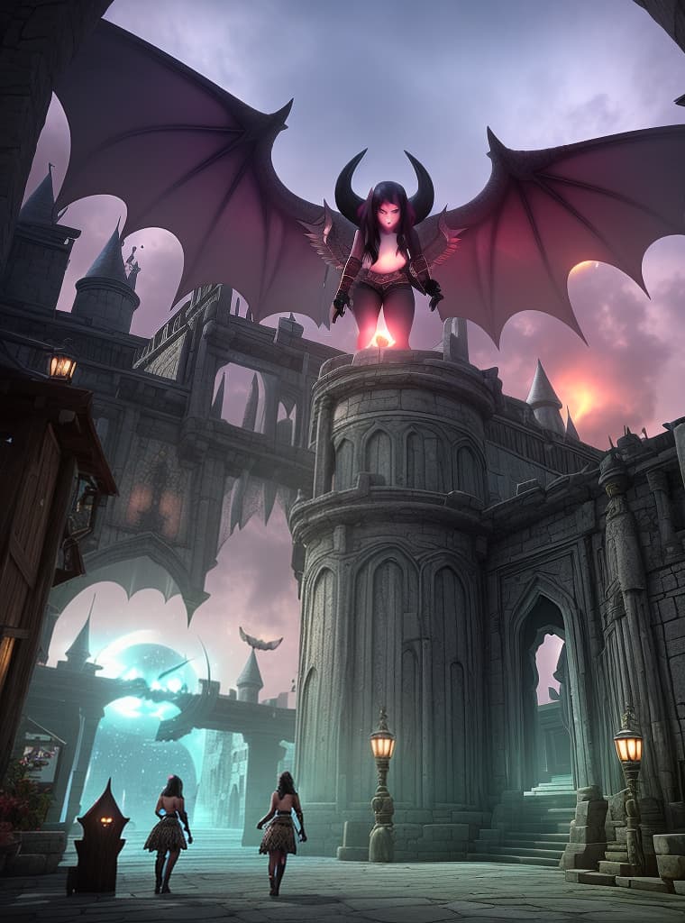  entering succubus town