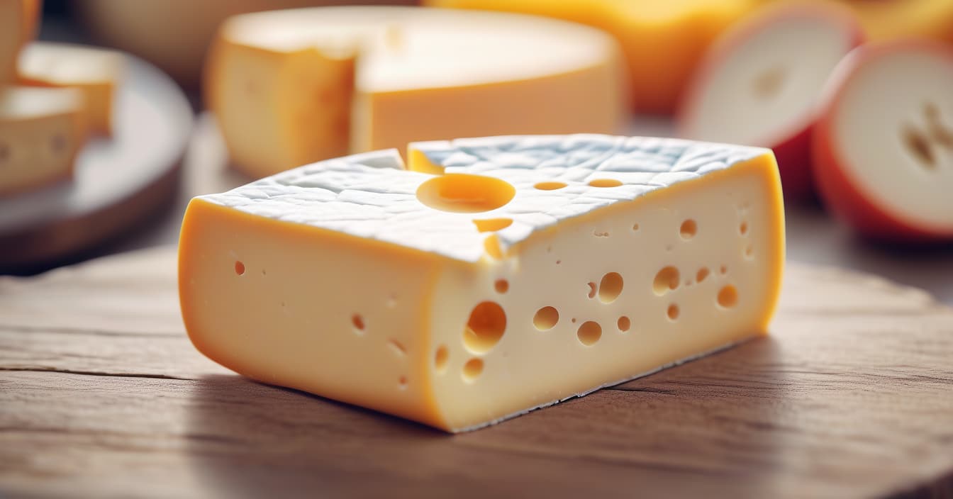  cinematic photo farm cheese . 35mm photograph, film, bokeh, professional, 4k, highly detailed