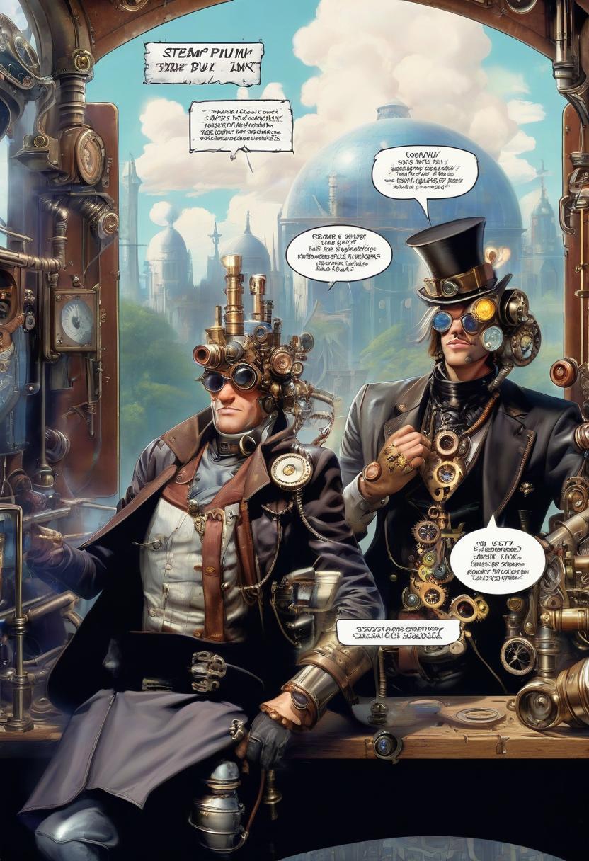  steam punk, world guy