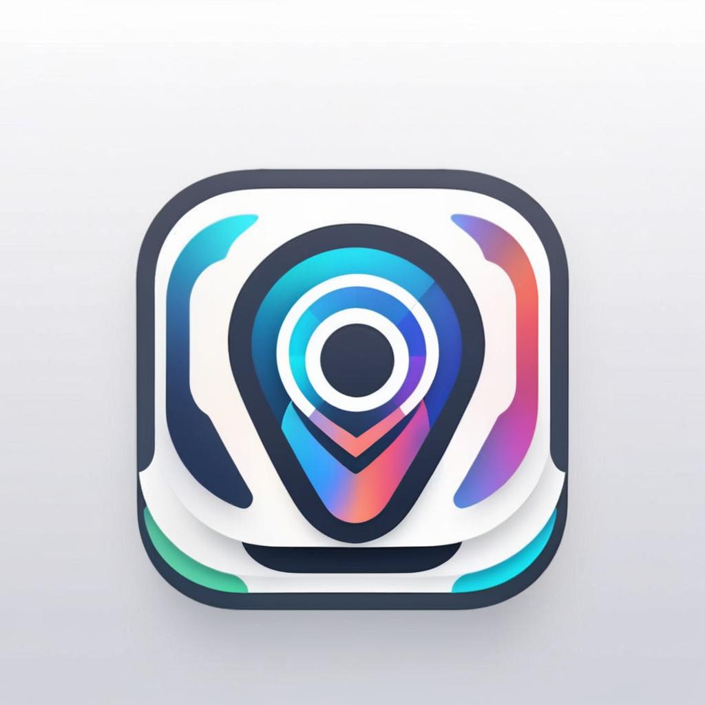  shik, (ios style mobile app icon:1.5), logo, midjourney style, hq, hightly detailed, 4k