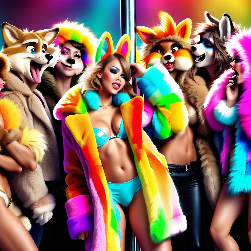  in the picture, everyone is in a crazy state. the scene of the characters is , s, in coats, furries touch each other's s and shoot it on the phone, there are characters in , stripper characters dancing on a pole showing everyone their , , furry , and more in the picture and fur on the whole image and so that the face was not in the frame women without ins of fools all the very cheerful makeup in the picture and the rainbow in full growth with people went pionately anime furr and with vulgarities in furs, a furry furry with a sweet furry furry head, a giant fur fluffed fur fluffed fur fluffy body with a giant fur fluffy fur fluffy furry, a fur fluffy fur fluffy fur fly fluffy fur fluf