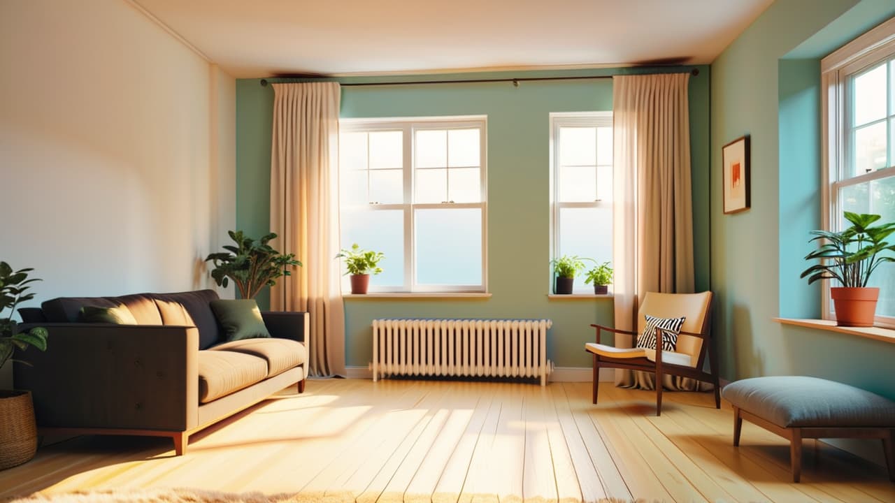  a serene, airy room with light wood floors, a single potted plant in the corner, sparse furniture, and soft natural light filtering through sheer curtains, embodying tranquility and simplicity. hyperrealistic, full body, detailed clothing, highly detailed, cinematic lighting, stunningly beautiful, intricate, sharp focus, f/1. 8, 85mm, (centered image composition), (professionally color graded), ((bright soft diffused light)), volumetric fog, trending on instagram, trending on tumblr, HDR 4K, 8K