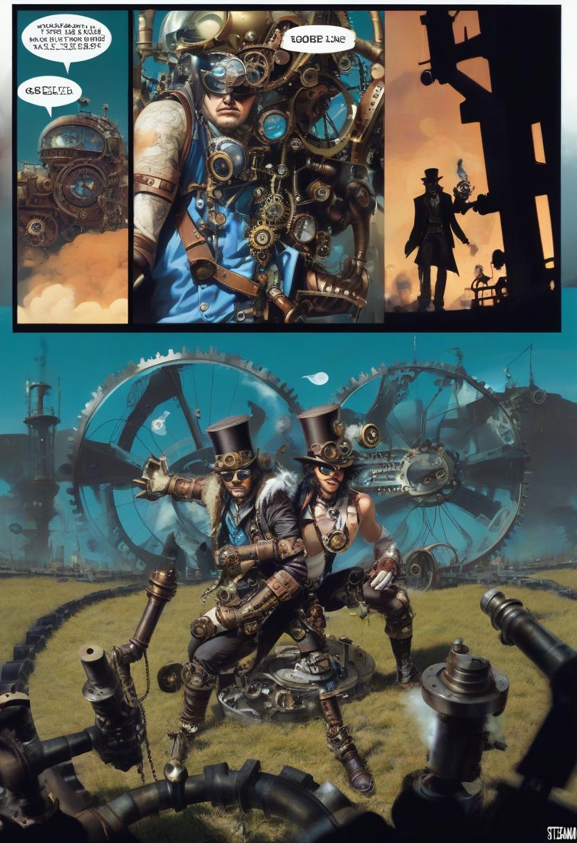  steam punk, world guy