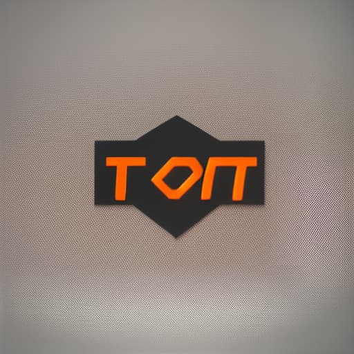  logo for the it team "translit", two letters t and r, orange, with black threading and slightly voluminous. without background