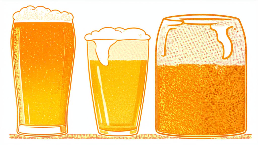  flat illustration, flaticon, (illustration:1.15), beer, illustration, on white background, outline ar 16:9, [cory loftis, strobist, pascal campion :: 0.2]